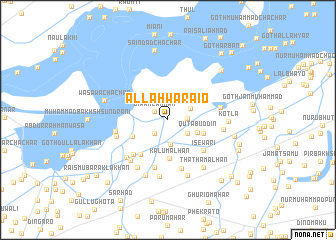 map of Allāh Warāio