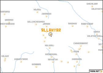 map of Allāhyār