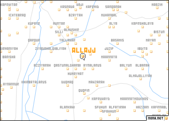 map of Al Lajj