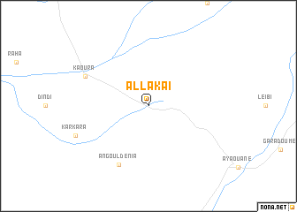 map of Allakaï