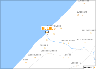 map of Allal