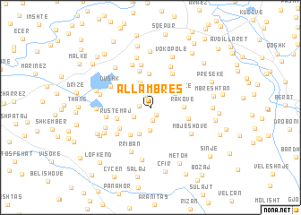 map of Allambres