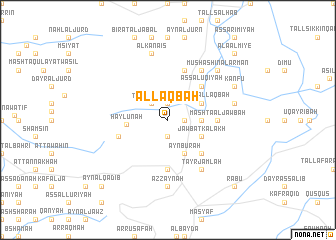 map of Al Laqbah