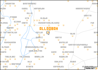 map of Al Laqbah