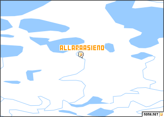 map of Allaraa-Sieno