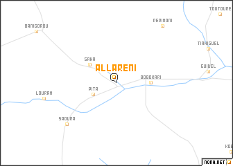 map of Allaréni