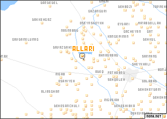 map of Allarī