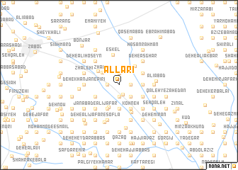 map of Allarī