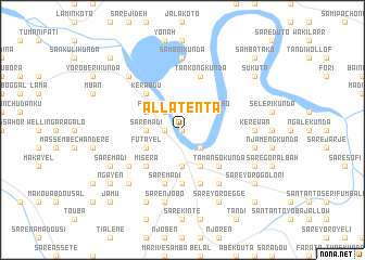 map of Alla Tenta