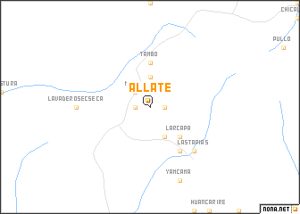 map of Allate