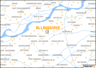 map of Allāuddīnke