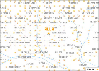 map of Alla