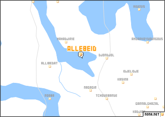 map of Al Lébéid