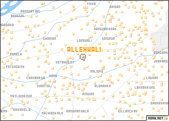 map of Allehwāli
