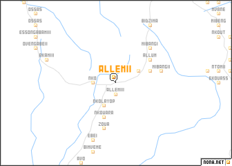 map of Allem II