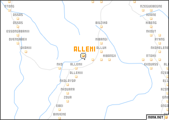 map of Allem I