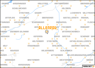 map of Allenrod