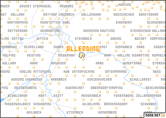 map of Allerding