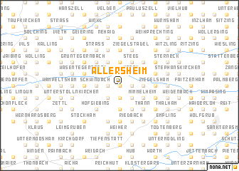 map of Allersheim