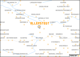 map of Allerstedt