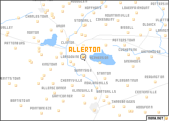 map of Allerton