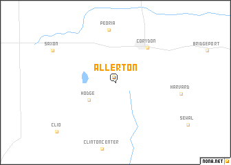 map of Allerton