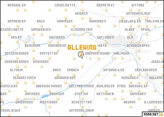 map of Allewind