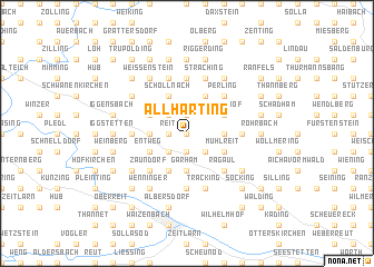 map of Allharting