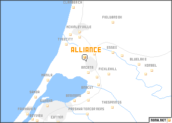 map of Alliance