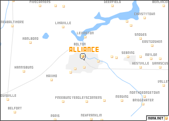 map of Alliance