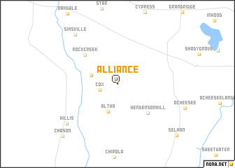 map of Alliance