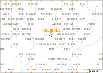 map of Alli Bale