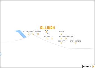 map of Al Lidām