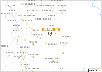 map of Al Lijmah