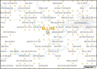 map of Alling