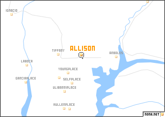 map of Allison