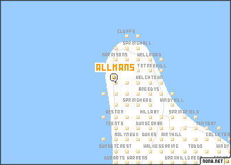 map of Allmans