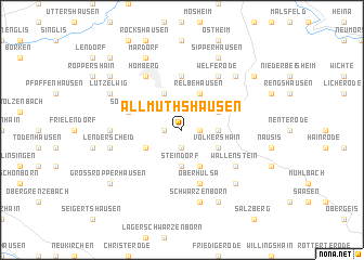 map of Allmuthshausen