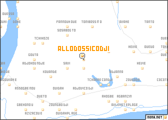 map of Allodossicodji