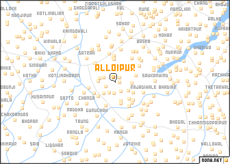 map of Alloipur