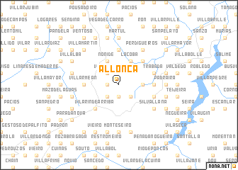 map of Allonca