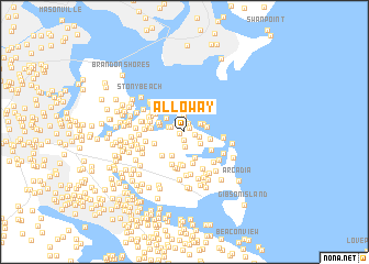 map of Alloway