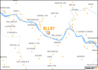 map of Alloy