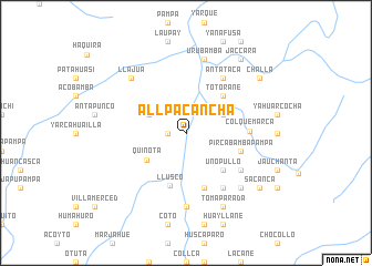 map of Allpacancha