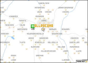 map of Allpacoma