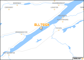 map of Alltsigh