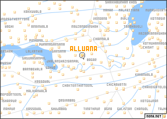 map of Alluāna