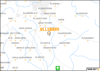 map of Al Lubban