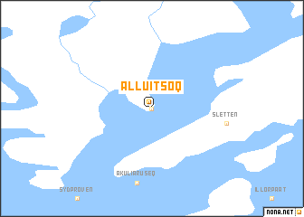 map of Alluitsoq