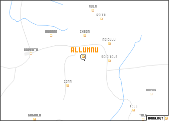 map of Allumnu